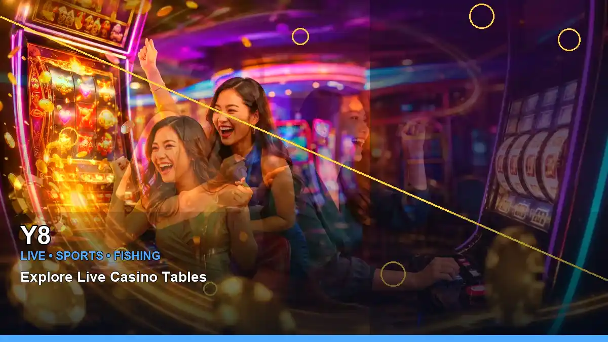 Y8 high-energy lucky reels online slot games in a right-diagonal layout for Philippine players