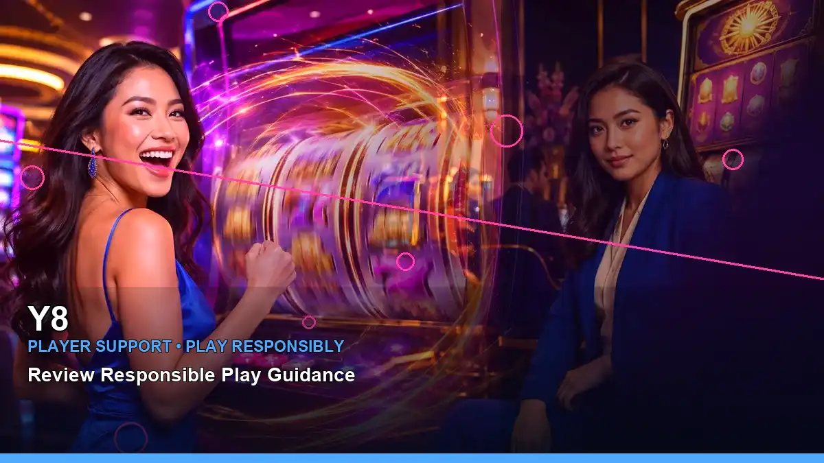 Y8 neon-lit neon jackpot slot games in a left-framed layout for Philippine players
