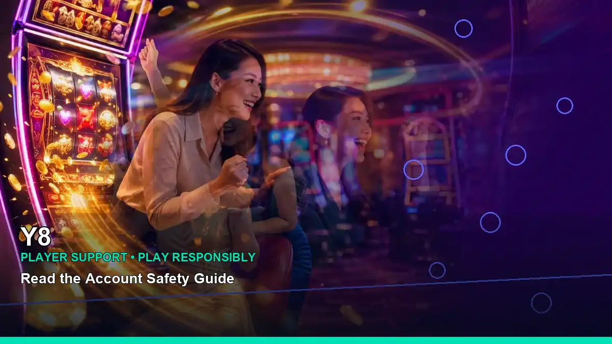 Y8 Y8 experience information for Philippine users scene with panoramic reel night online slot games for players in the