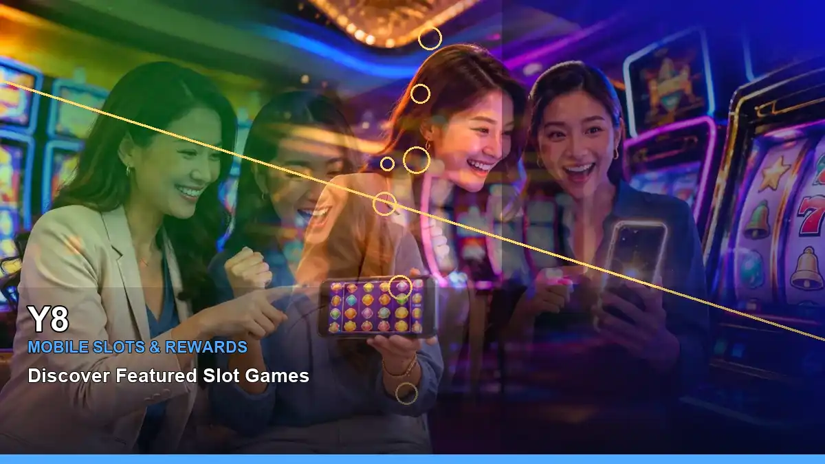 Y8 high-energy VIP casino rewards in a right-diagonal layout for Philippine players